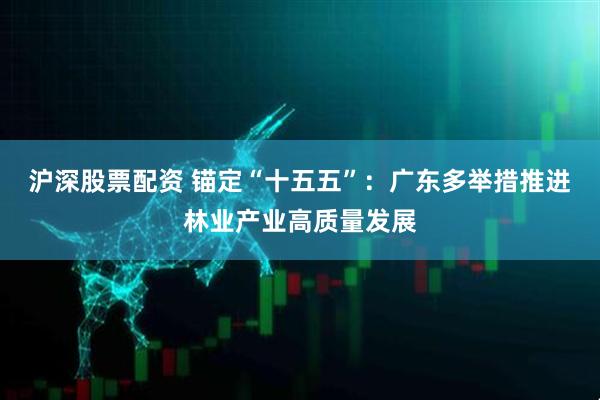 沪深股票配资 锚定“十五五”：广东多举措推进林业产业高质量发展